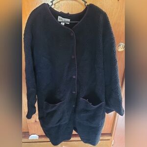 Ava & Viv Black Teddy Jacket